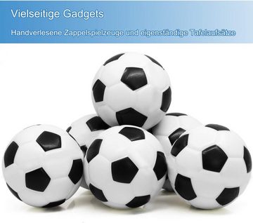 HIBNOPN Softball Antistressball Mini-Fußball 12 Stück für Kinder und Erwachsene