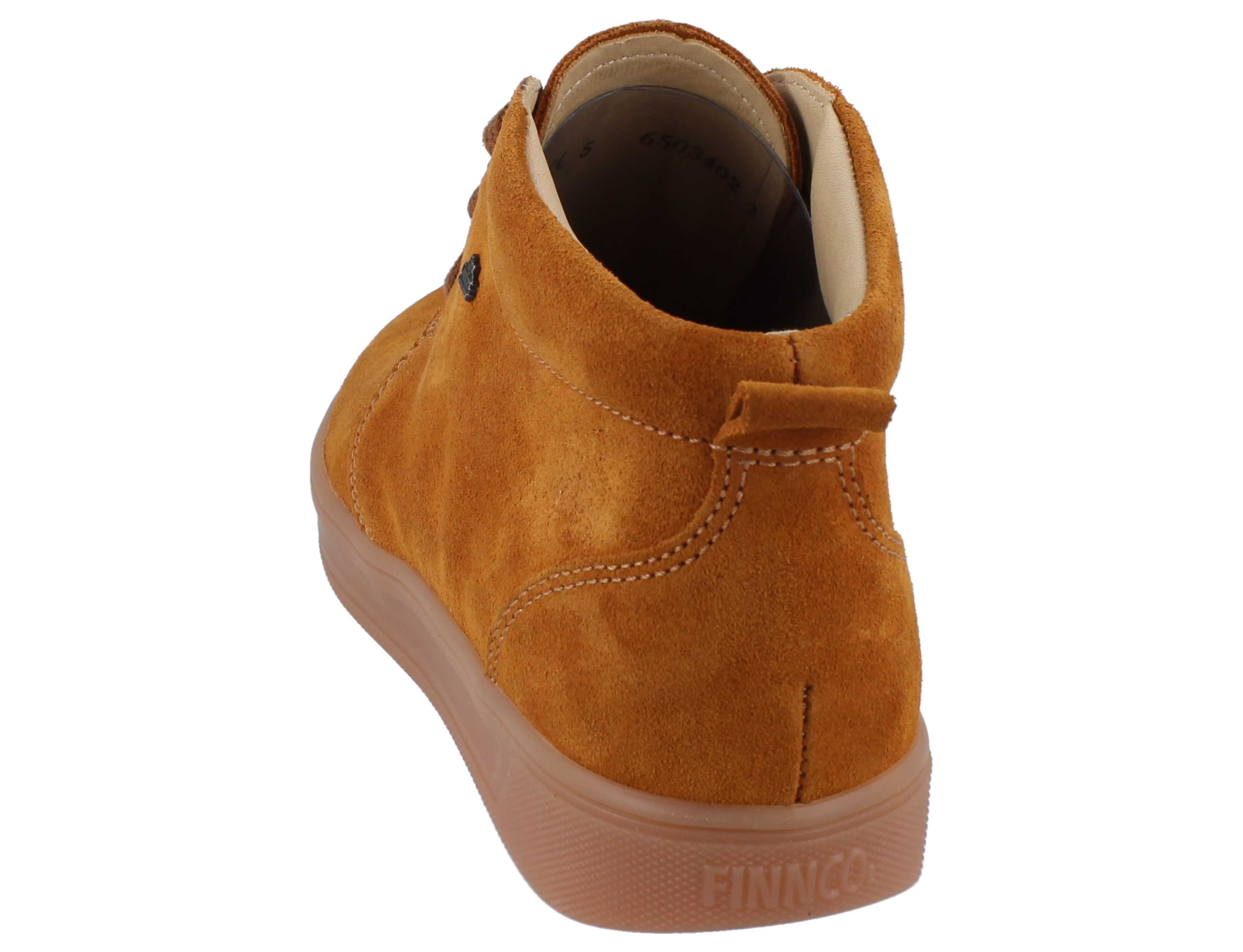 Finn Comfort FINN COMFORT FINNCO Mantua Damen Halbschuhe knöchelhoch caramel Stiefel Wechselfußbett