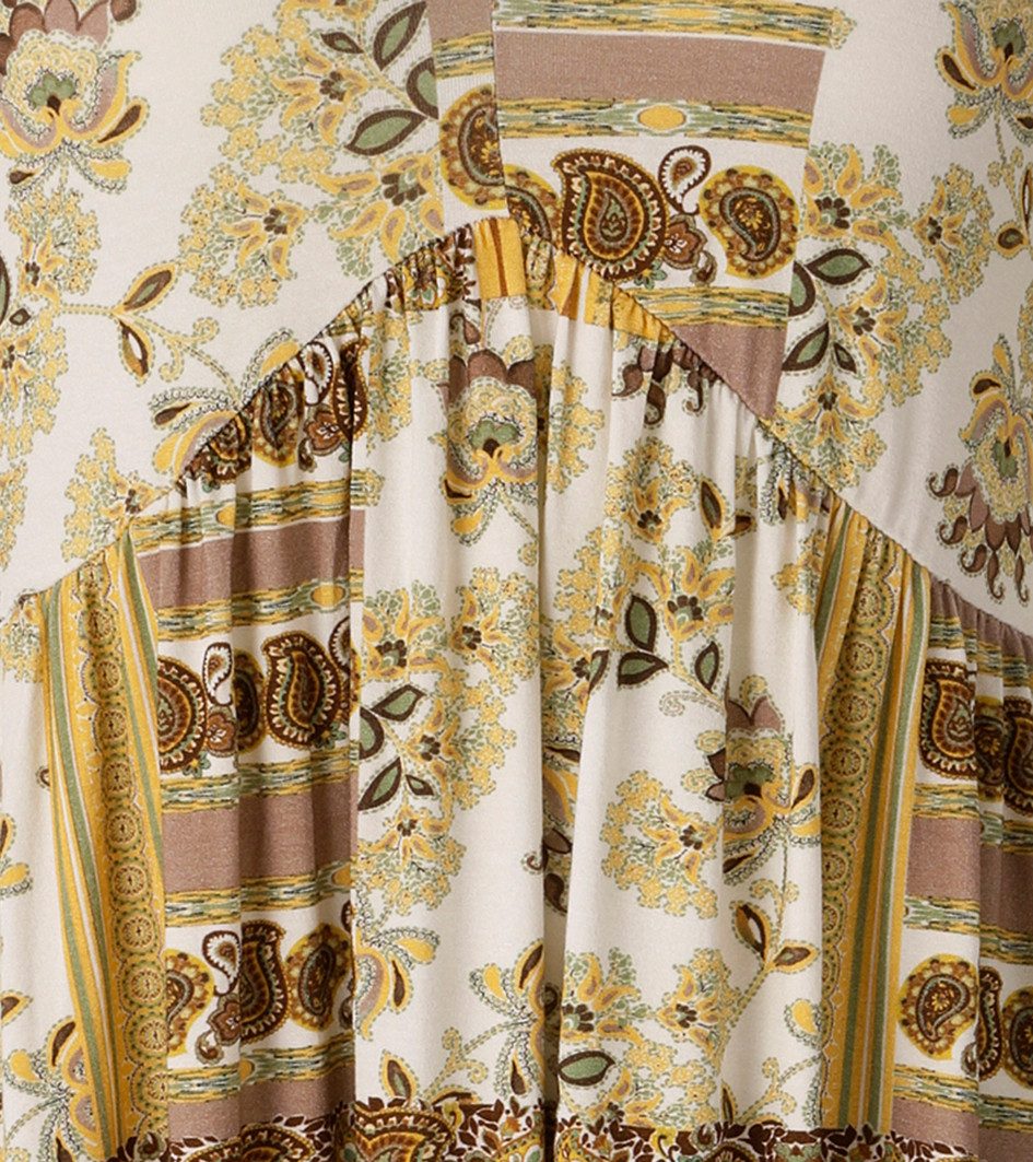 Aniston CASUAL Sommerkleid im fantasievollen Patch-Dessin- jedes Teil ein Unikat- NEUE KOLLEKTION