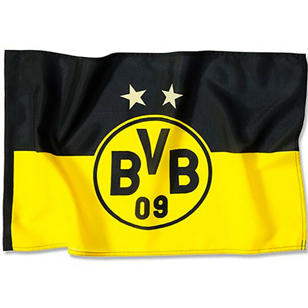 Fahne BVB Stockfahne BVB Logo 60 x 40