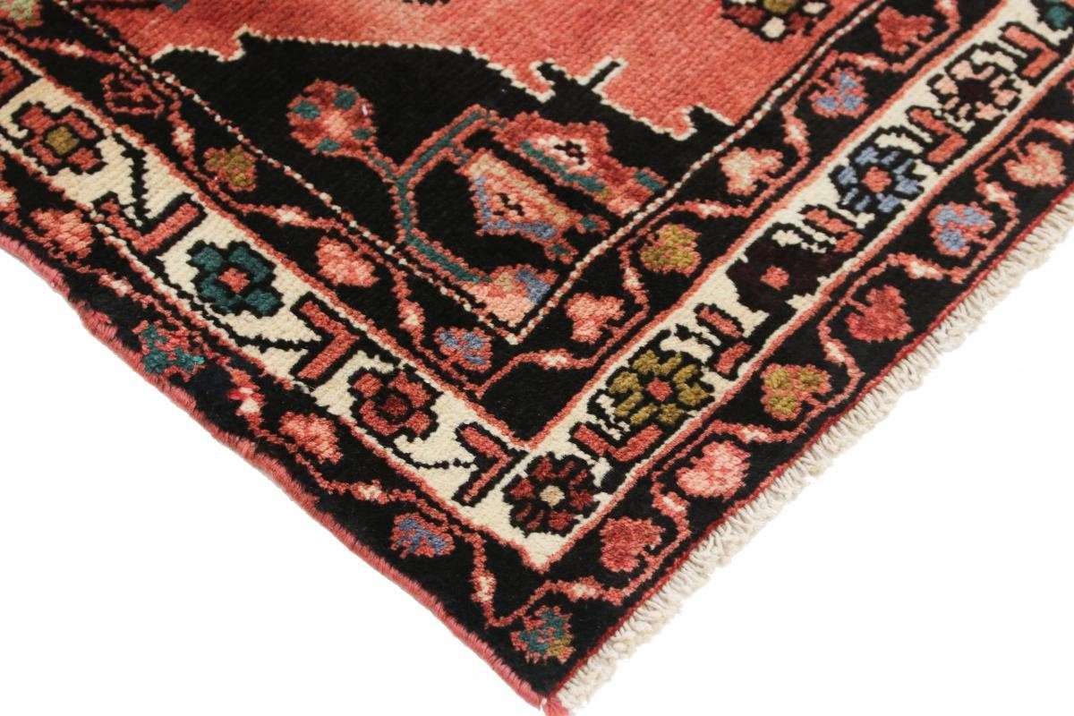 Orientteppich Hamadan 67x161 Handgeknüpfter Orientteppich Nain Trading, 8 mm Höhe: Perserteppich rechteckig, / Läufer