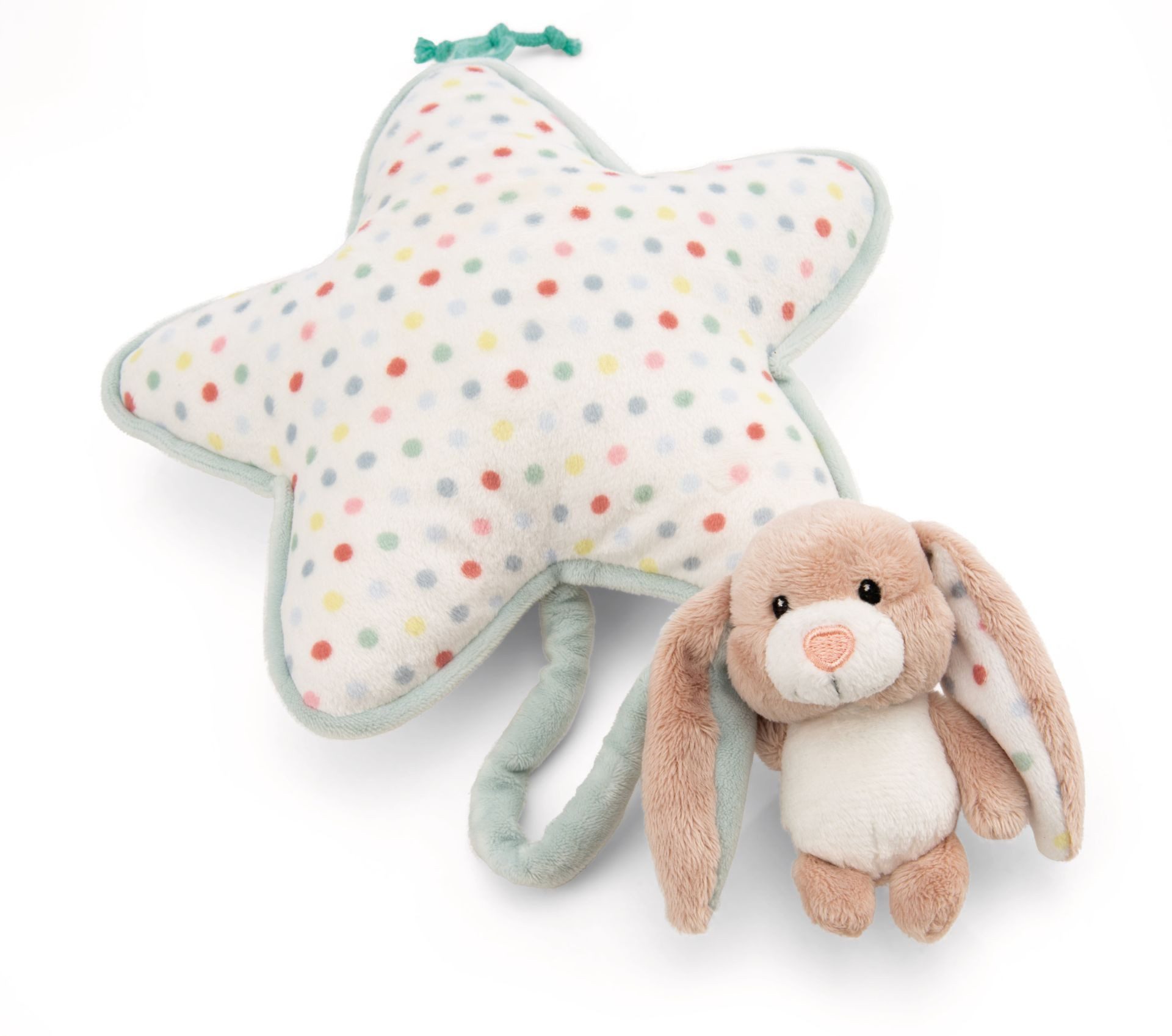 Nici Plüschfigur Nici 61882 Spieluhr Stern 21x20cm mit Hase Fjella