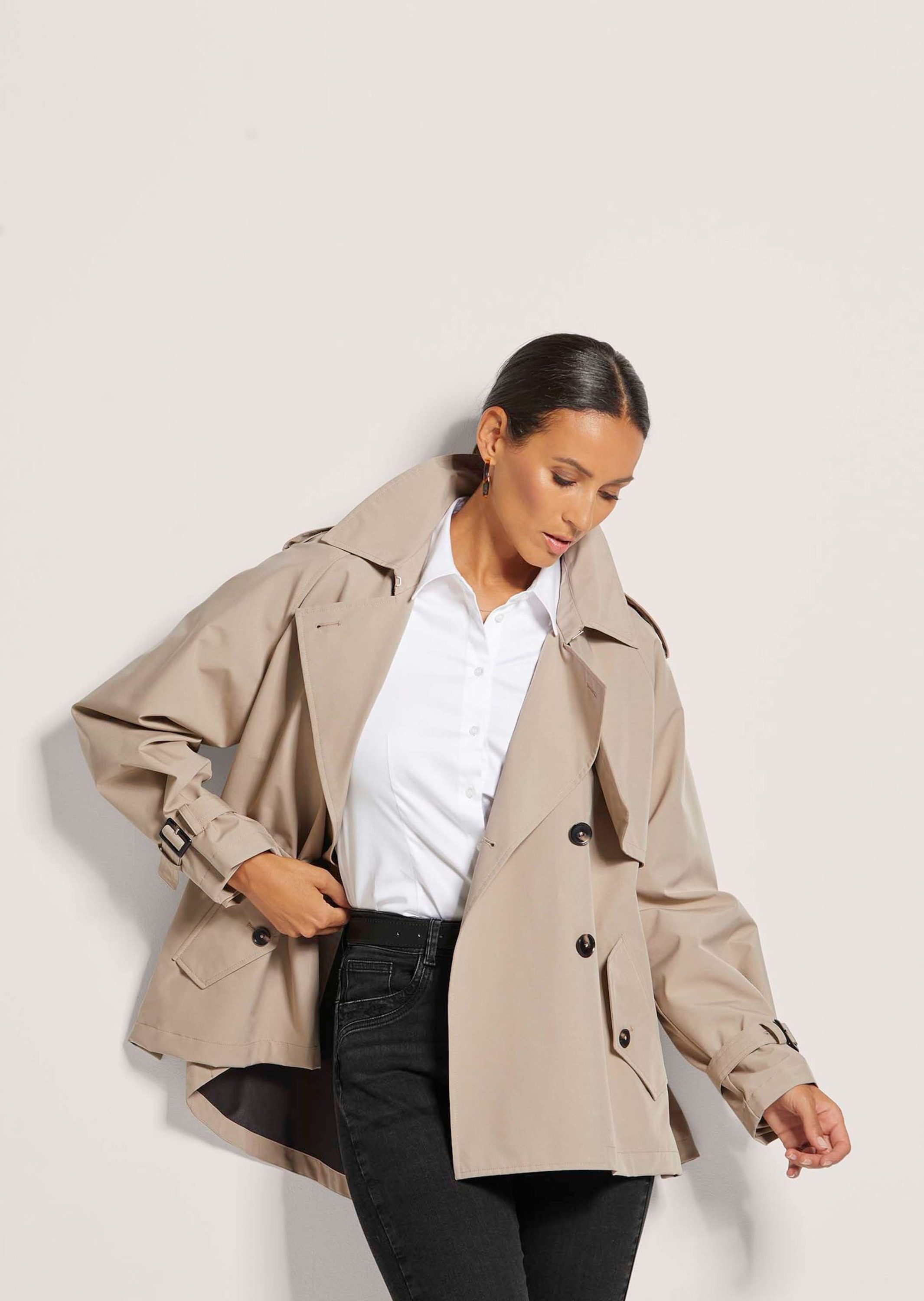 MADELEINE Trenchcoat Kurzer Trenchcoat