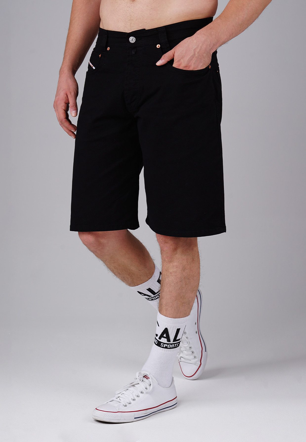 PICALDI Jeans Shorts Gabardine Sum (1-tlg) Clean-Look