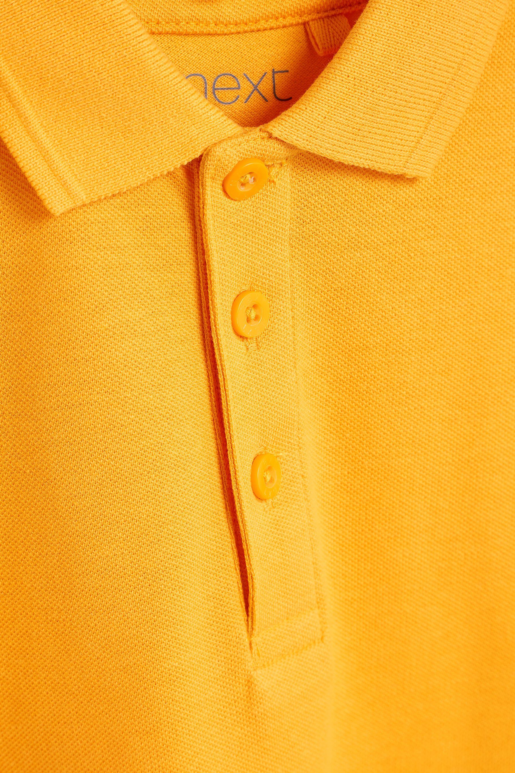 Next im aus Yellow (2-tlg) Poloshirt 2er-Pack Schul-Poloshirts Baumwolle