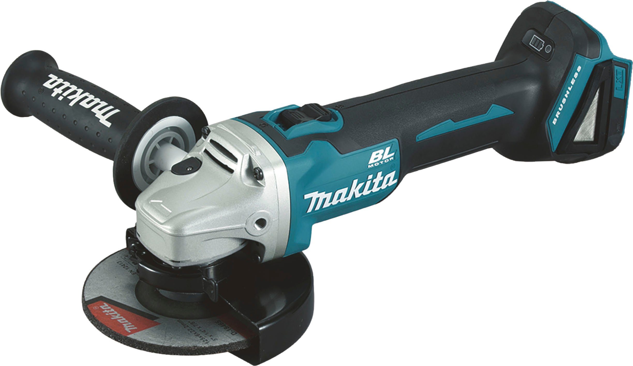 Makita Akku-Winkelschleifer DGA504Z, 29 mm max. Schnitttiefe, ohne Akku und Ladegerät