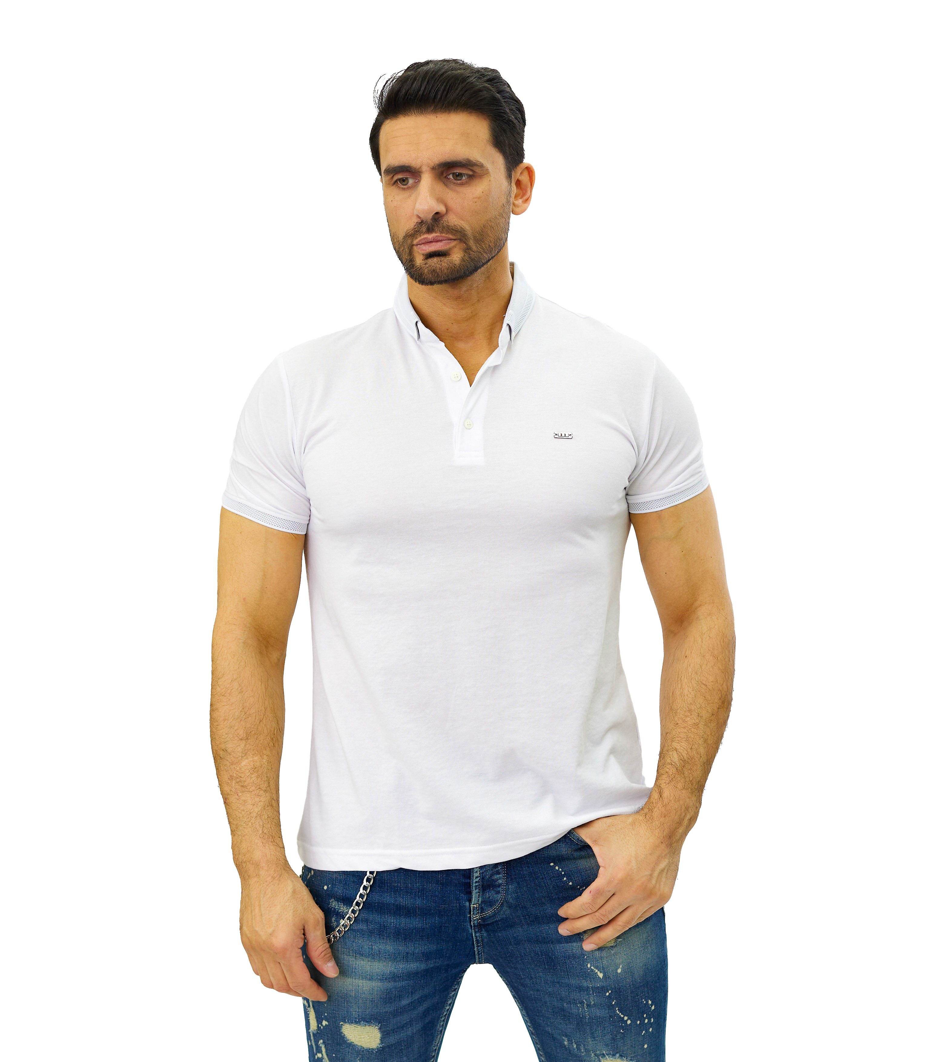 Denim Distriqt Poloshirt Sommer Poloshirt Polo-Shirt günstig online kaufen