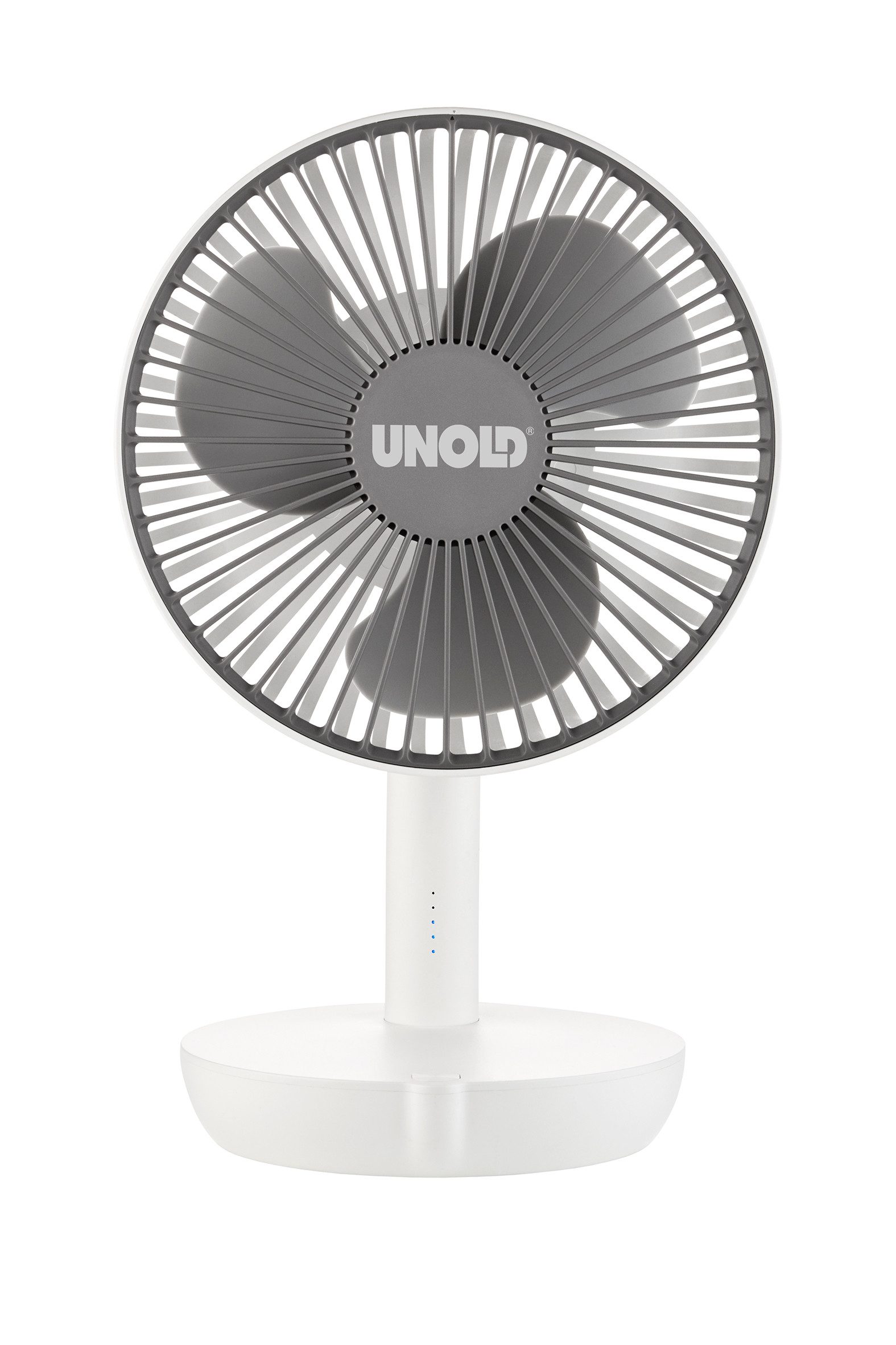 Unold Tischventilator BREEZY 86710, 5 Geschwindigkeitsstufen als Powerbank nutzbar