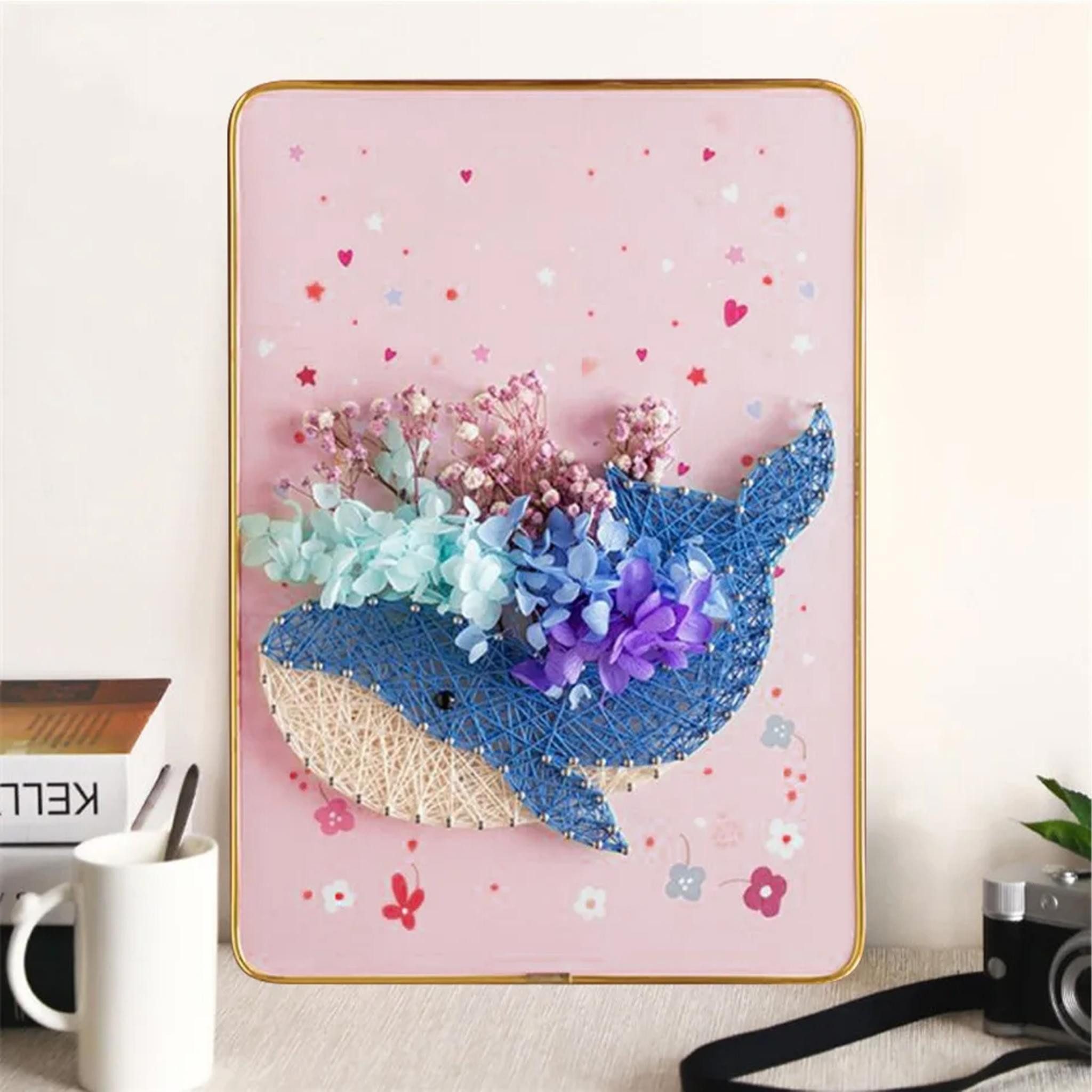 LA CUTE Kreativset String Art Set LED – Kreatives Bastelset mit Holzbrett u günstig online kaufen