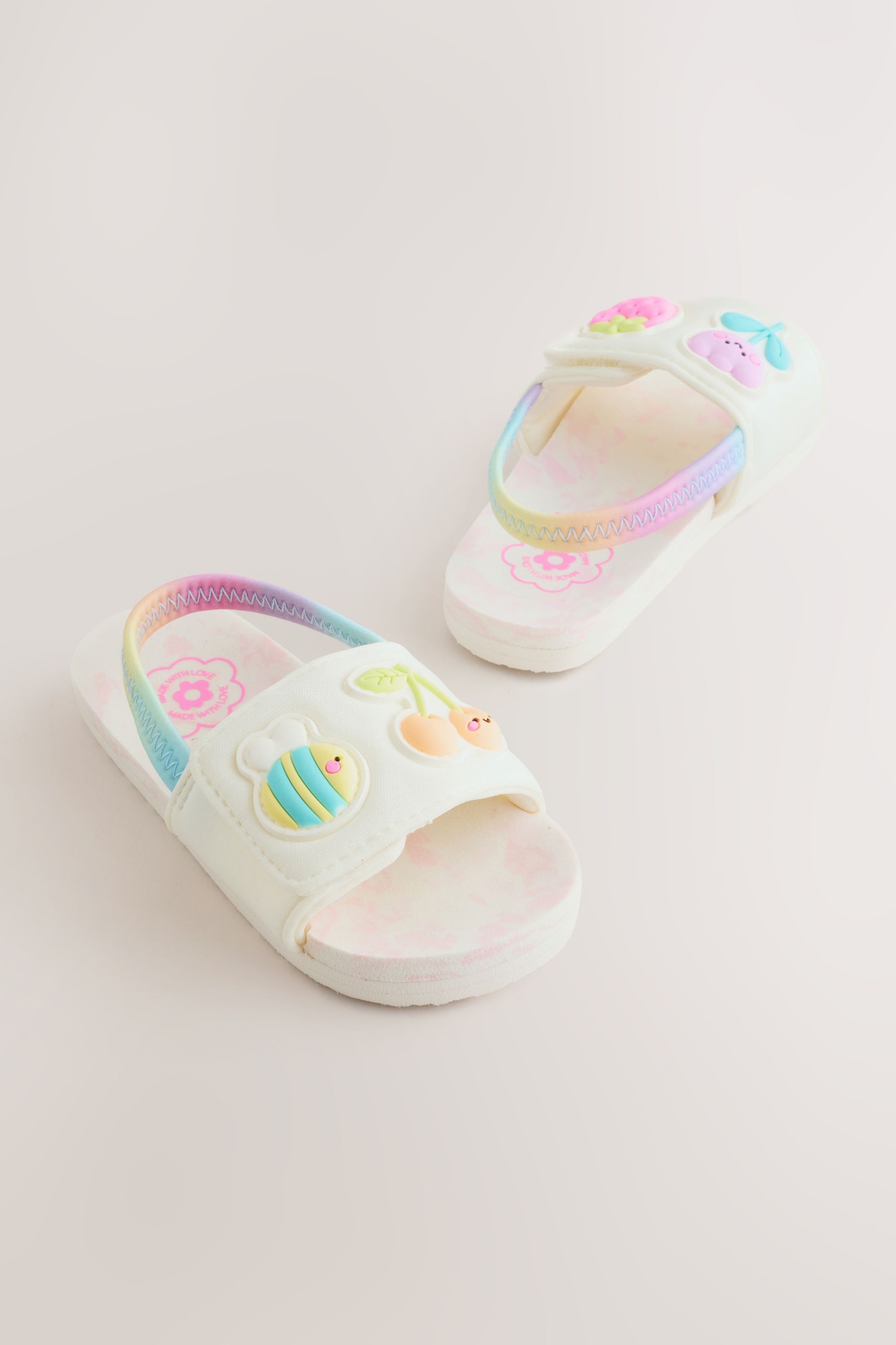 Next Slider Sandale mit elastischem Riemen Badepantolette (1-tlg)