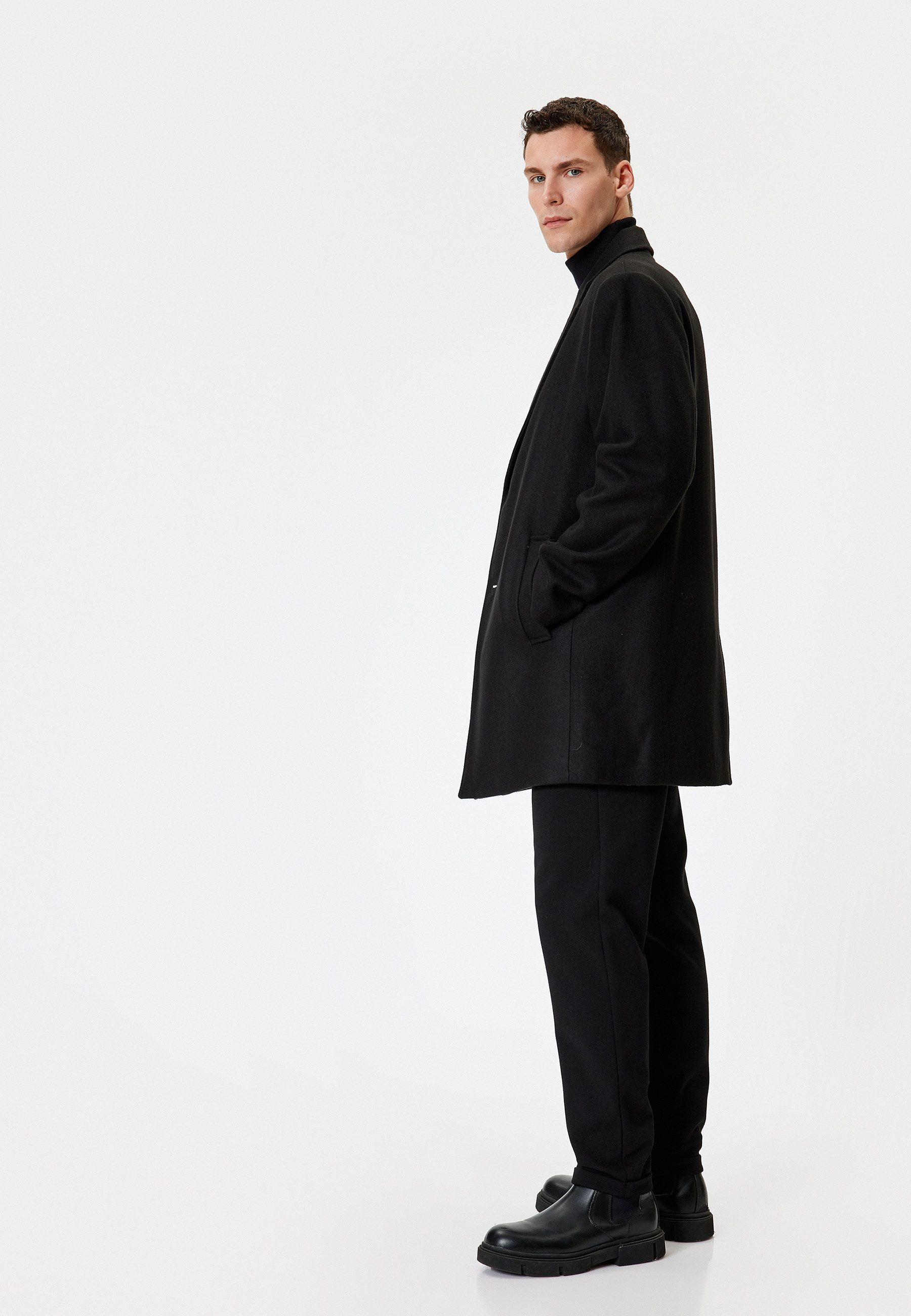 Wintermantel Slim Jacket Kragen