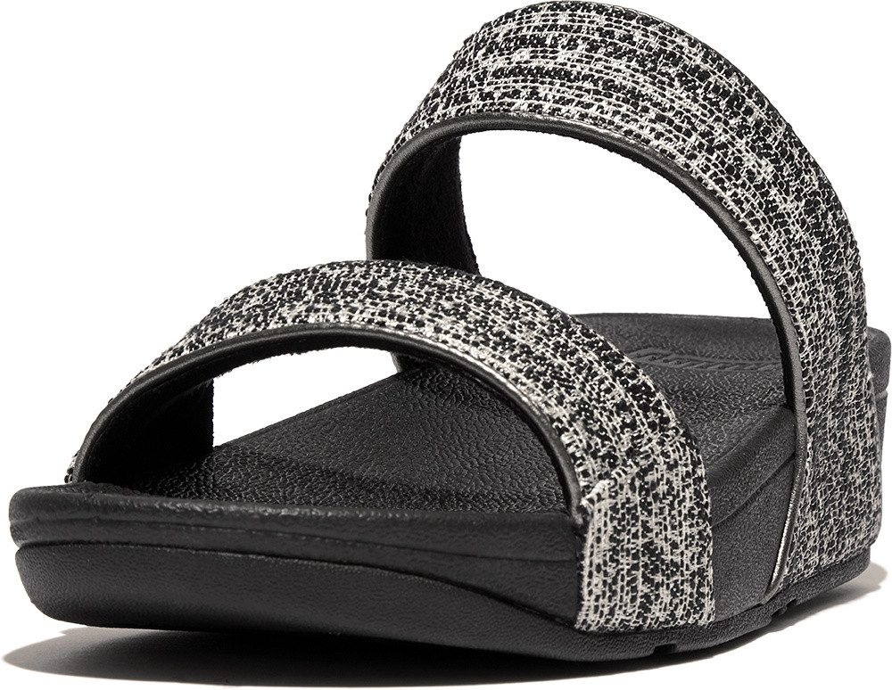 Fitflop Lulu Shimmerweave Slides Sandale
