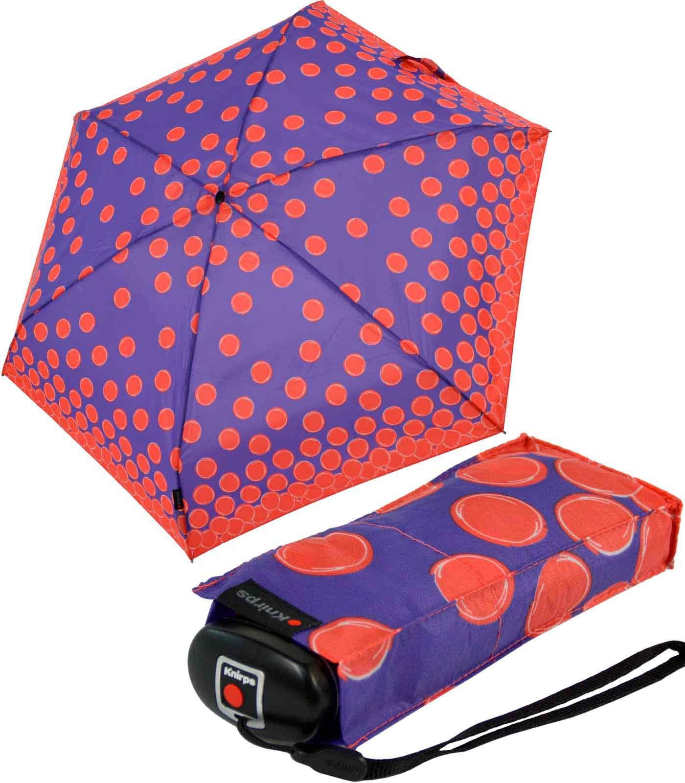 Schirm-Tasche & Reise-Etui Mini Regenschirm Taschenschirm UV undurchlässig inkl 