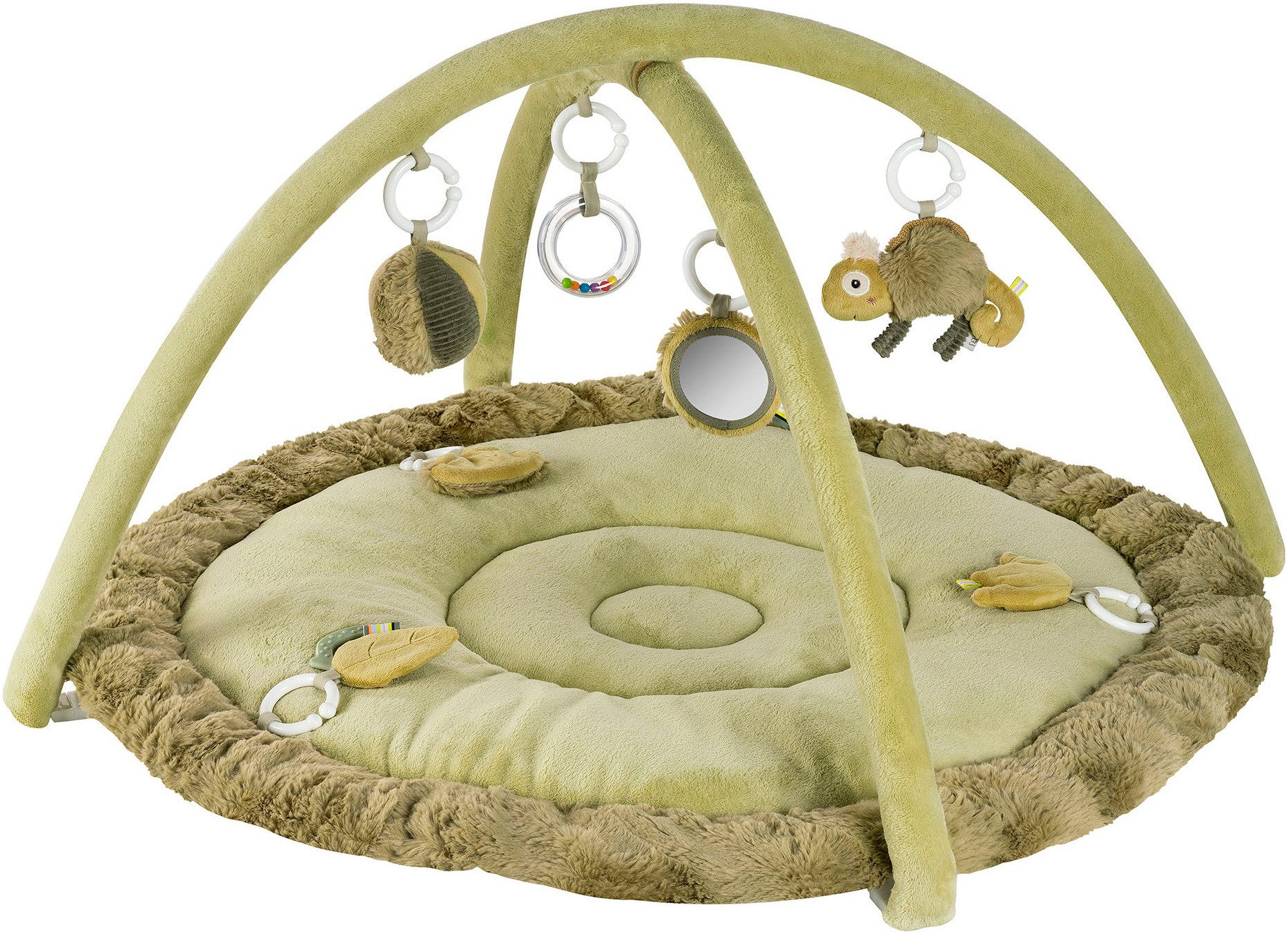 Fehn Spielbogen Lazy, Crazy & Pink, Chamäleon, 3-D-Activity-Decke, mit 5 ab günstig online kaufen