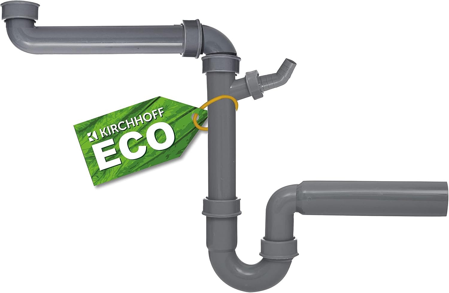 Kirchhoff Raumspar Siphon Küchenspüle Eco Save günstig online kaufen