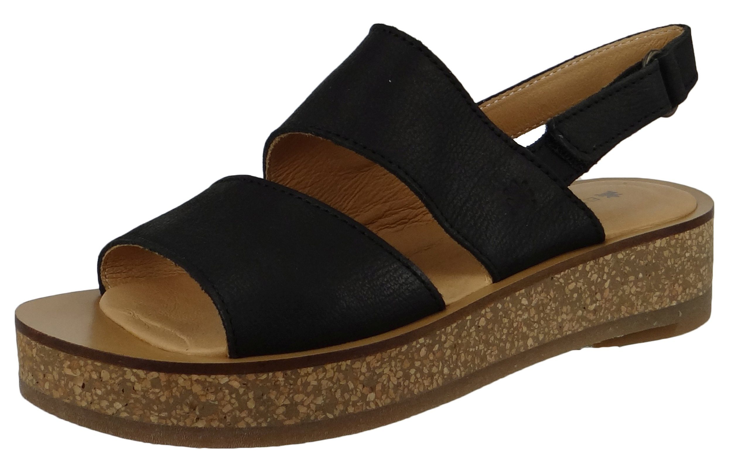 El Naturalista N5594 Tülbend Black Sandale