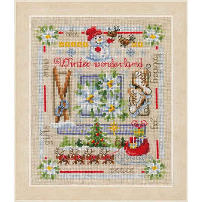 Vervaco Kreativset Vervaco Kreuzstich Set "Winter", (embroidery kit by Marussia)