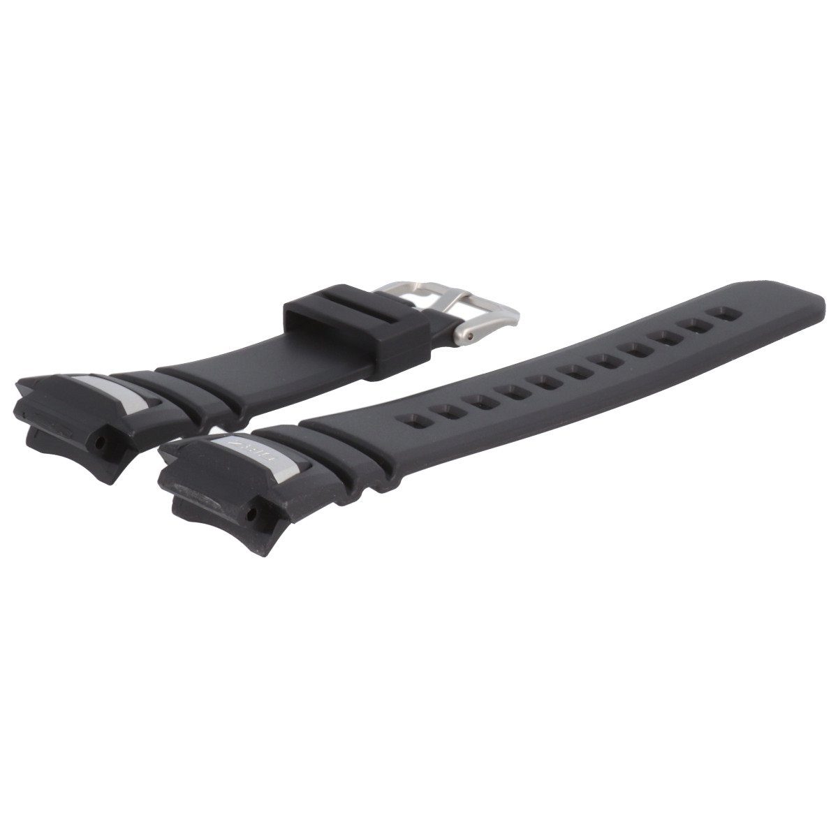 CASIO Uhrenarmband 16mm Kunststoff Schwarz GS-1100