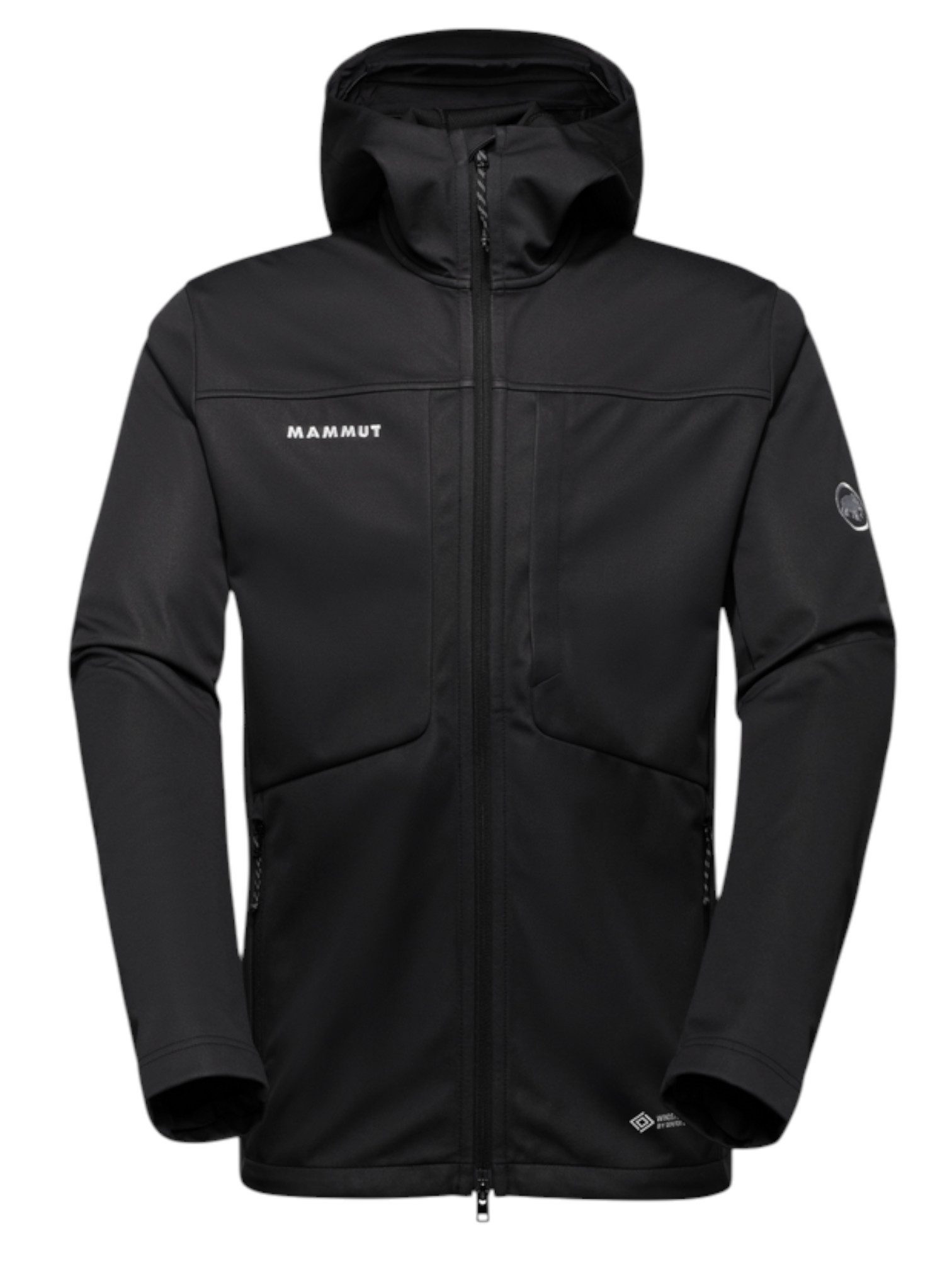 Softshelljacke Ultimate VIII SO Hooded (3-Lagen, winddicht) schwarz Herren