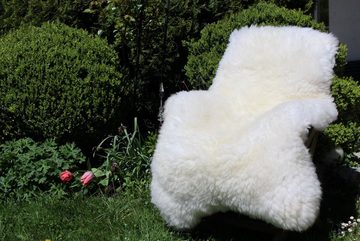 Fellteppich Schaffell weiß - ökologisch gegerbt - verschiedene Größen, Alpenfell GmbH, fellförmig, Höhe: 50 mm
