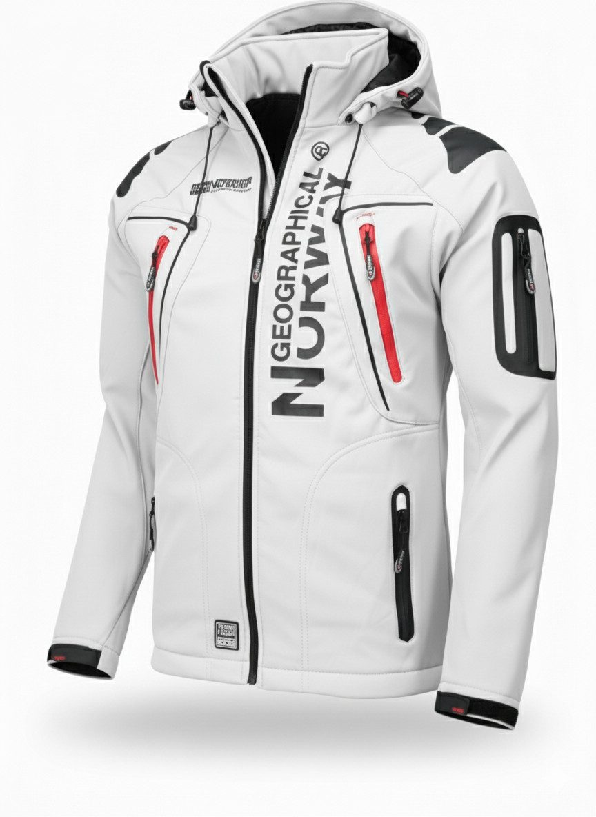 Geographical Norway Softshelljacke Herren Frühlings Jacke Softshell Outdoor Regen Übergangs