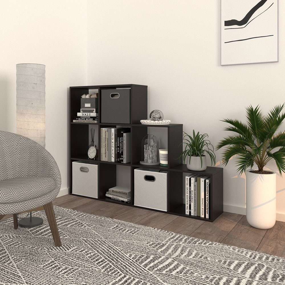 Vicco Raumteiler, Schwarz, 142.2 x 107.8 cm, 1-tlg.