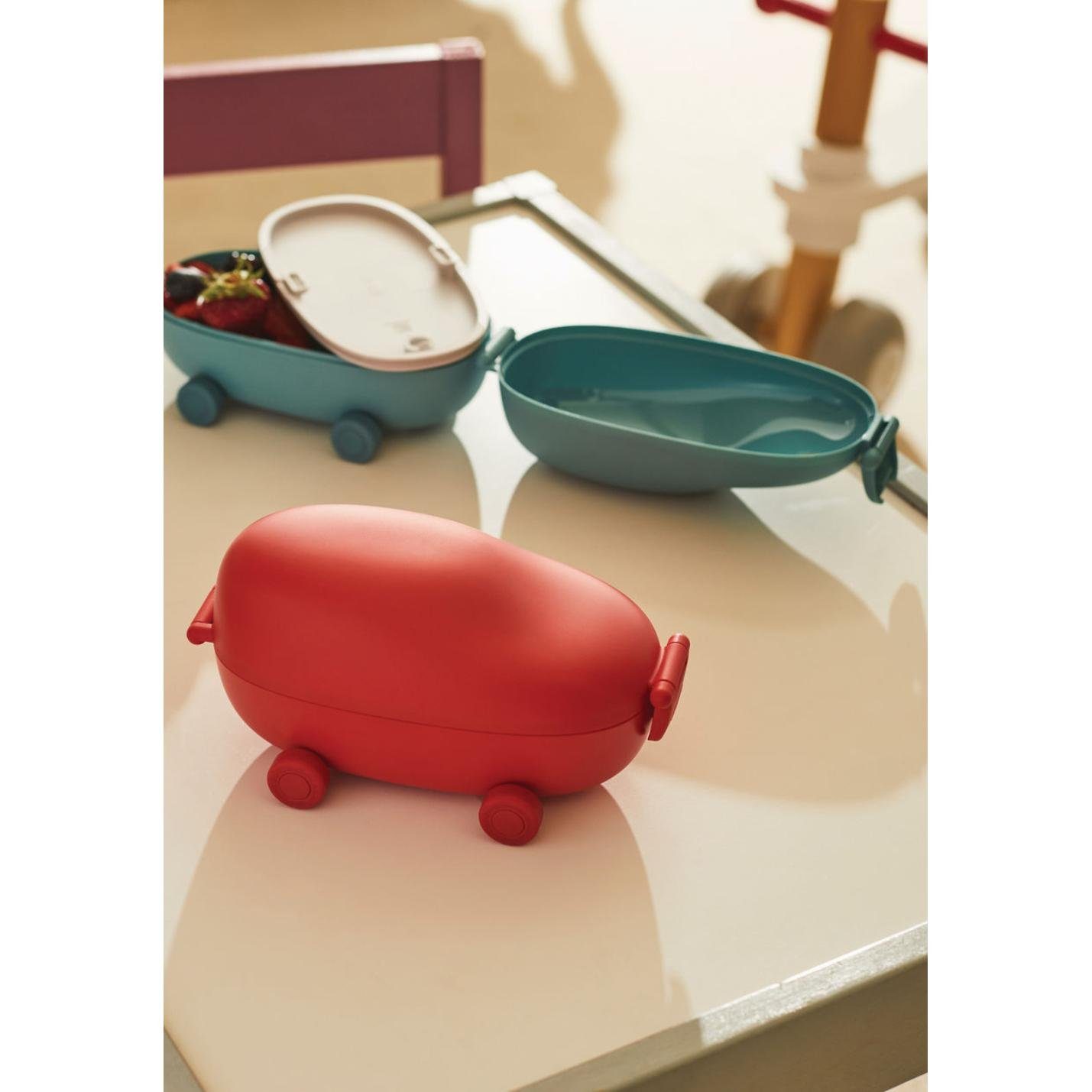 Kinder Alessi für Porter Food à Rot Lunchbox Lunchbox