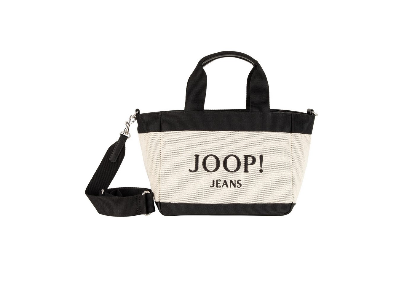 Joop Jeans Handtasche calduccio tela yvette handbag shz, Damen Umhängetasche mit plakativem Logo
