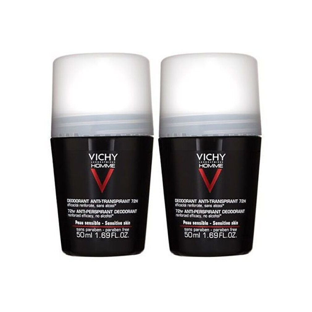 Vichy Deo-Spray Homme Roll-On Anti-Transpirant 72H