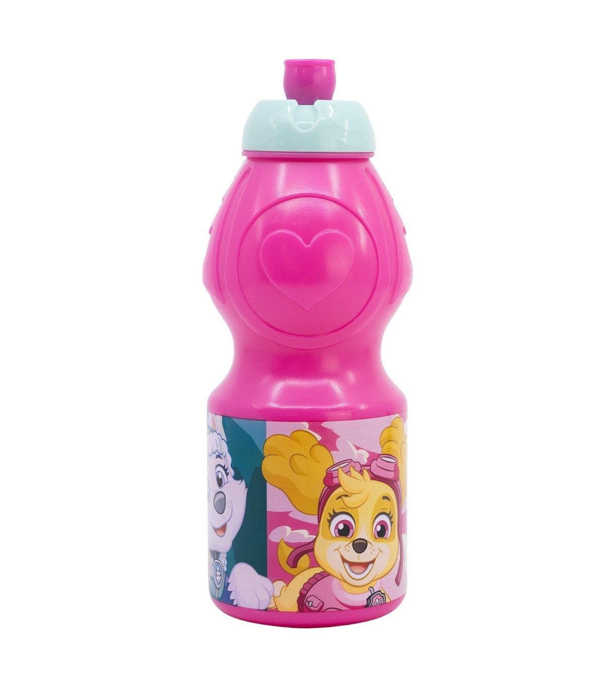PAW PATROL Trinkflasche Kindertrinkflasche 400 ml mit Tropfschutz Deckel