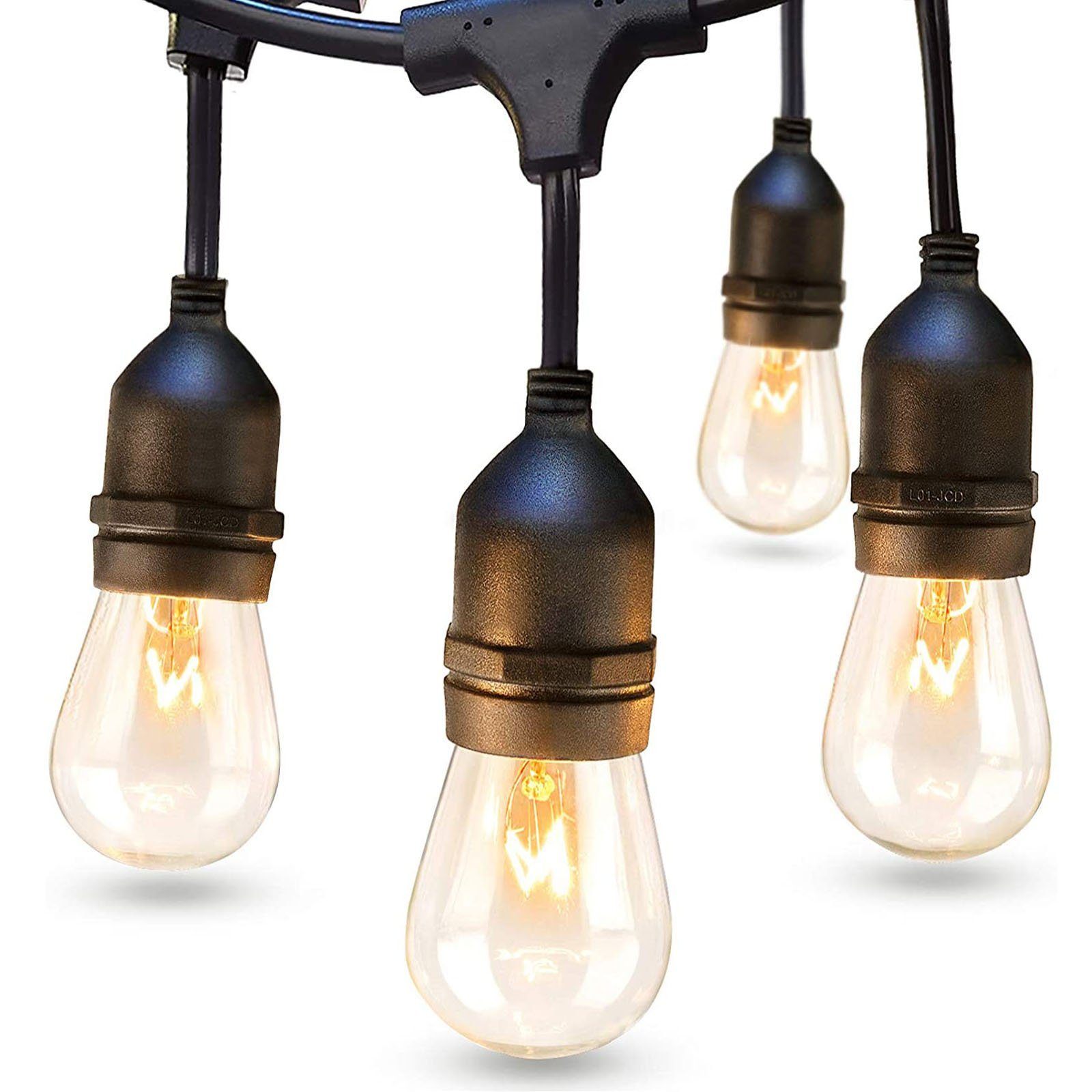 oyajia LEDLichterkette LED Lichterketten mit Bruchsicheren Vintage