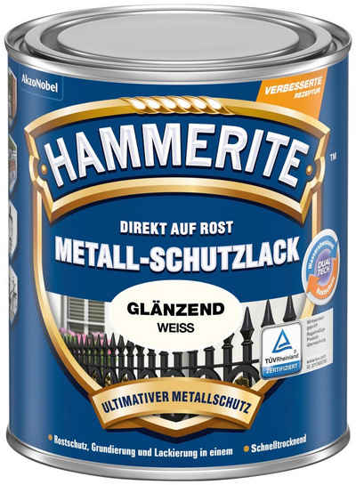Hammerite  Metallschutzlack »Glänzend«, 0,25 Liter, weiß