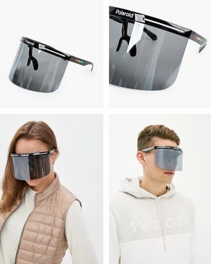 Polaroid Sonnenbrille Polaroid PLD7038S Full Rim Unisex Face Shield Visor Mask Sonnenbrille