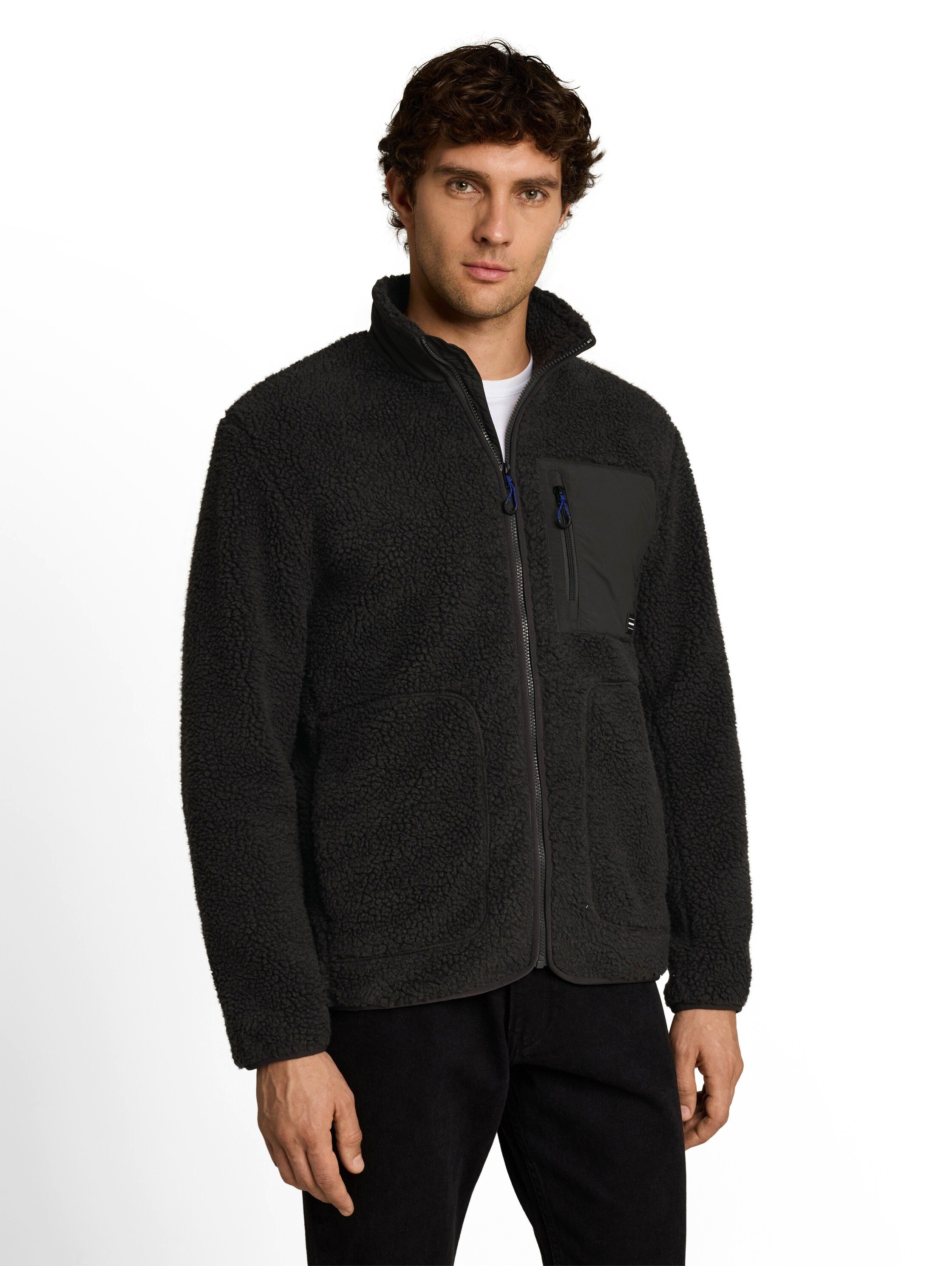 TOM TAILOR Denim Softshelljacke mit Logo Stickerei