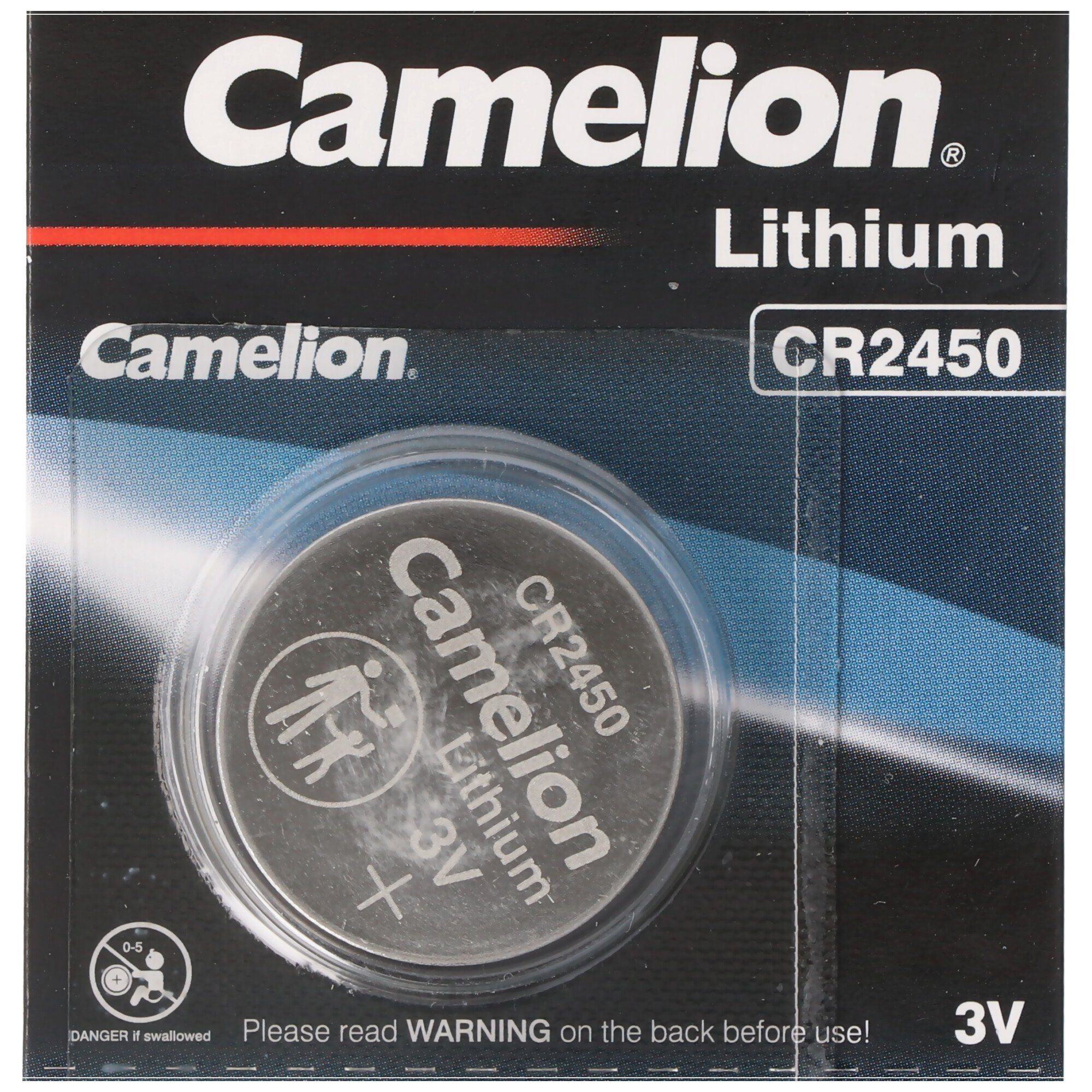Camelion Camelion CR2450 5er praktischen im Batterie Lithium Batterie Set