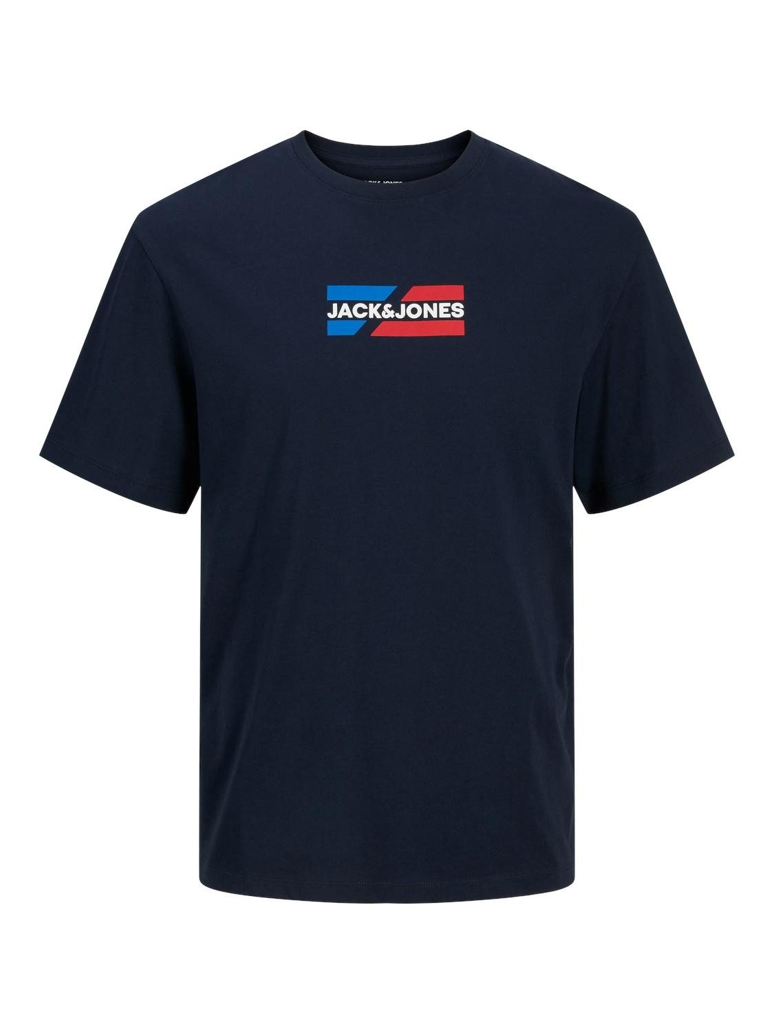 Jack & Jones Herren Rundhals T-Shirt JJCORP GRAPHIC TEE SS O-NECK - Regular günstig online kaufen