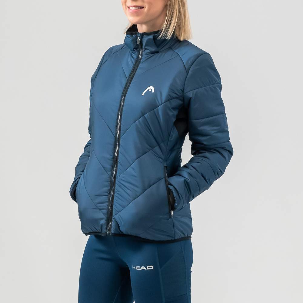 Head Funktionsjacke Kinetic (wasserabweisend, warm und schnelltrocknend) navyblau Damen