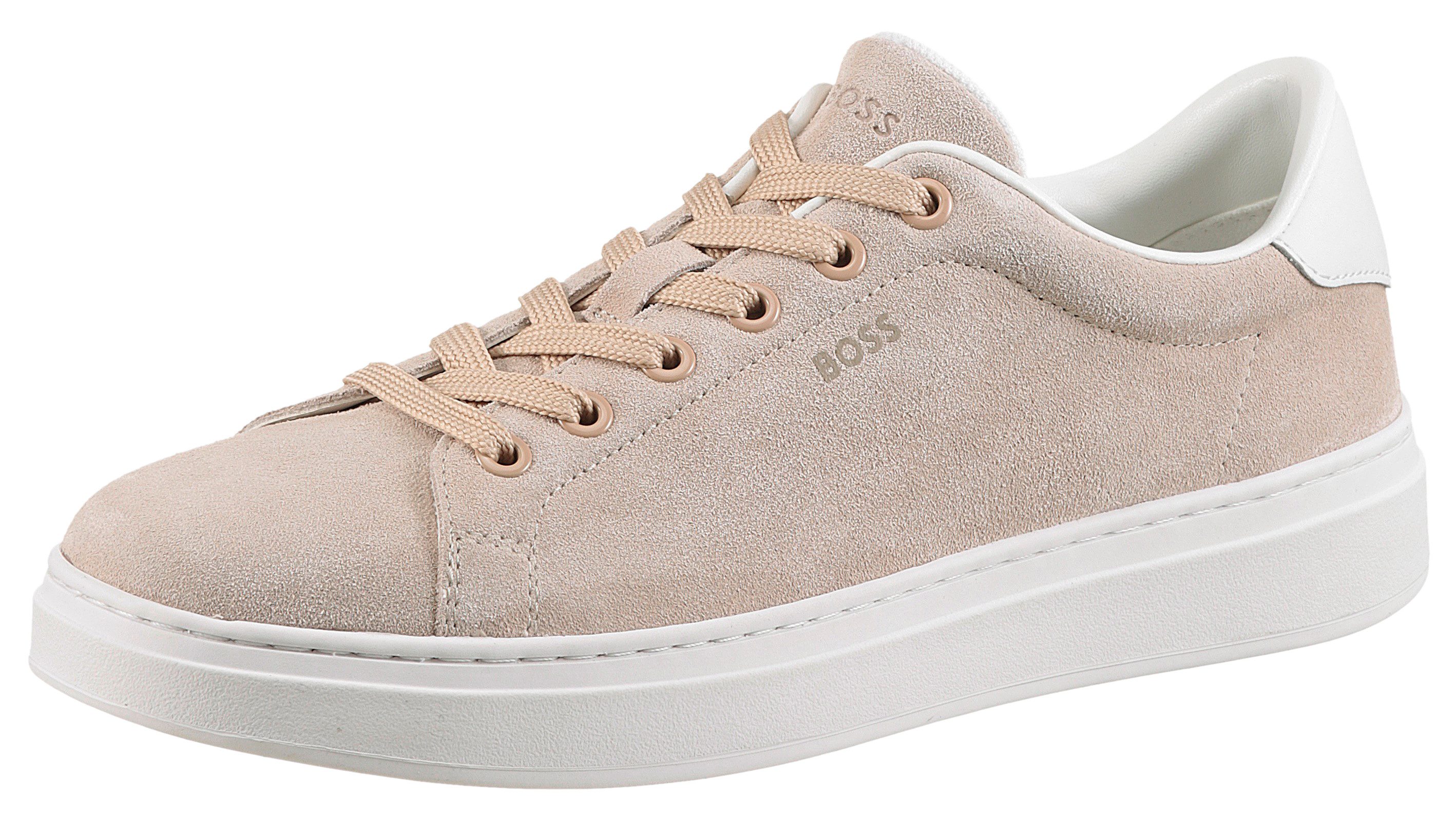 BOSS Kieran_Tenn Sneaker Halbschuh, Freizeitsneaker, Schnürschuh mit weiche günstig online kaufen