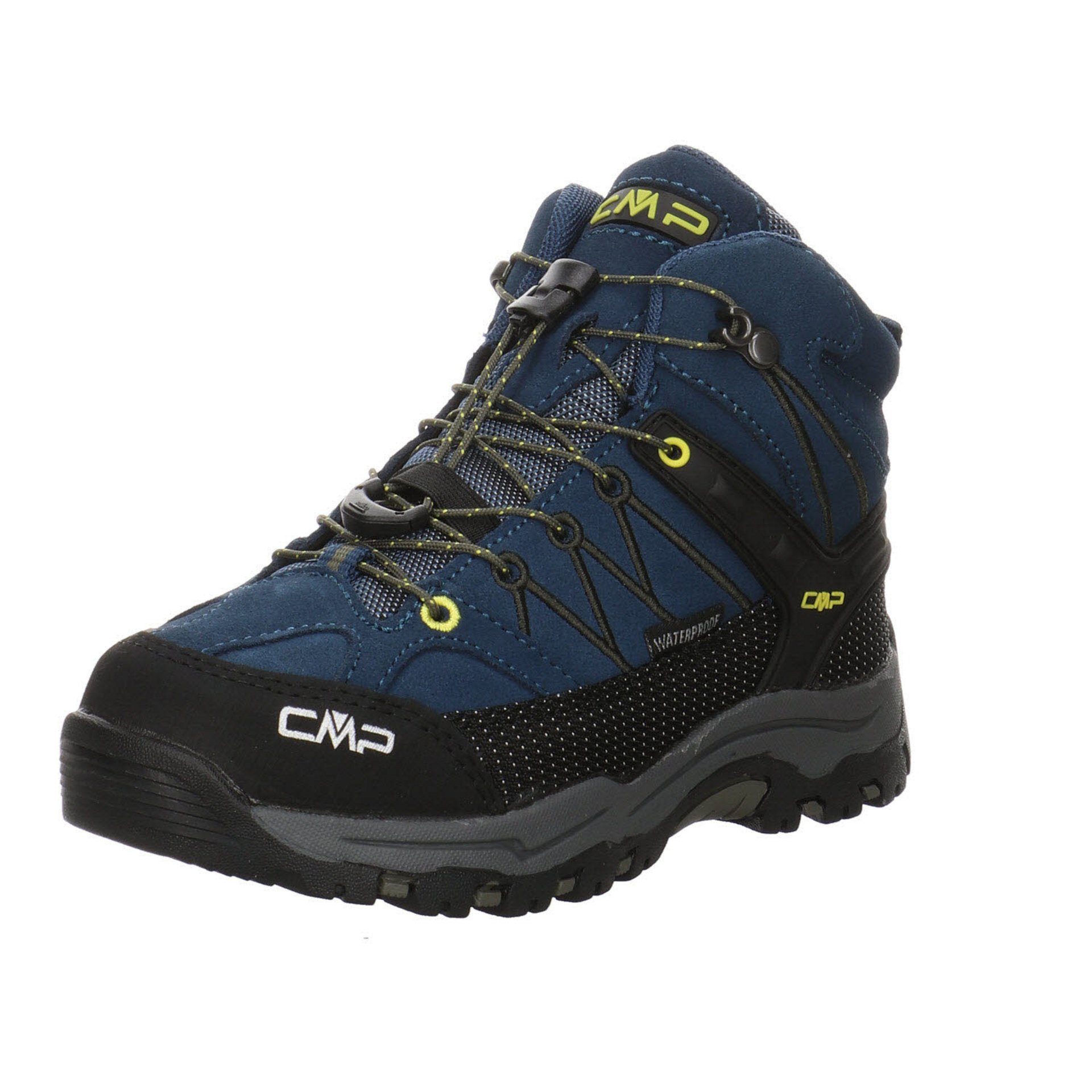 dunkel Mid Outdoorschuh blau Veloursleder Outdoorschuh uni Veloursleder Rigel CMP