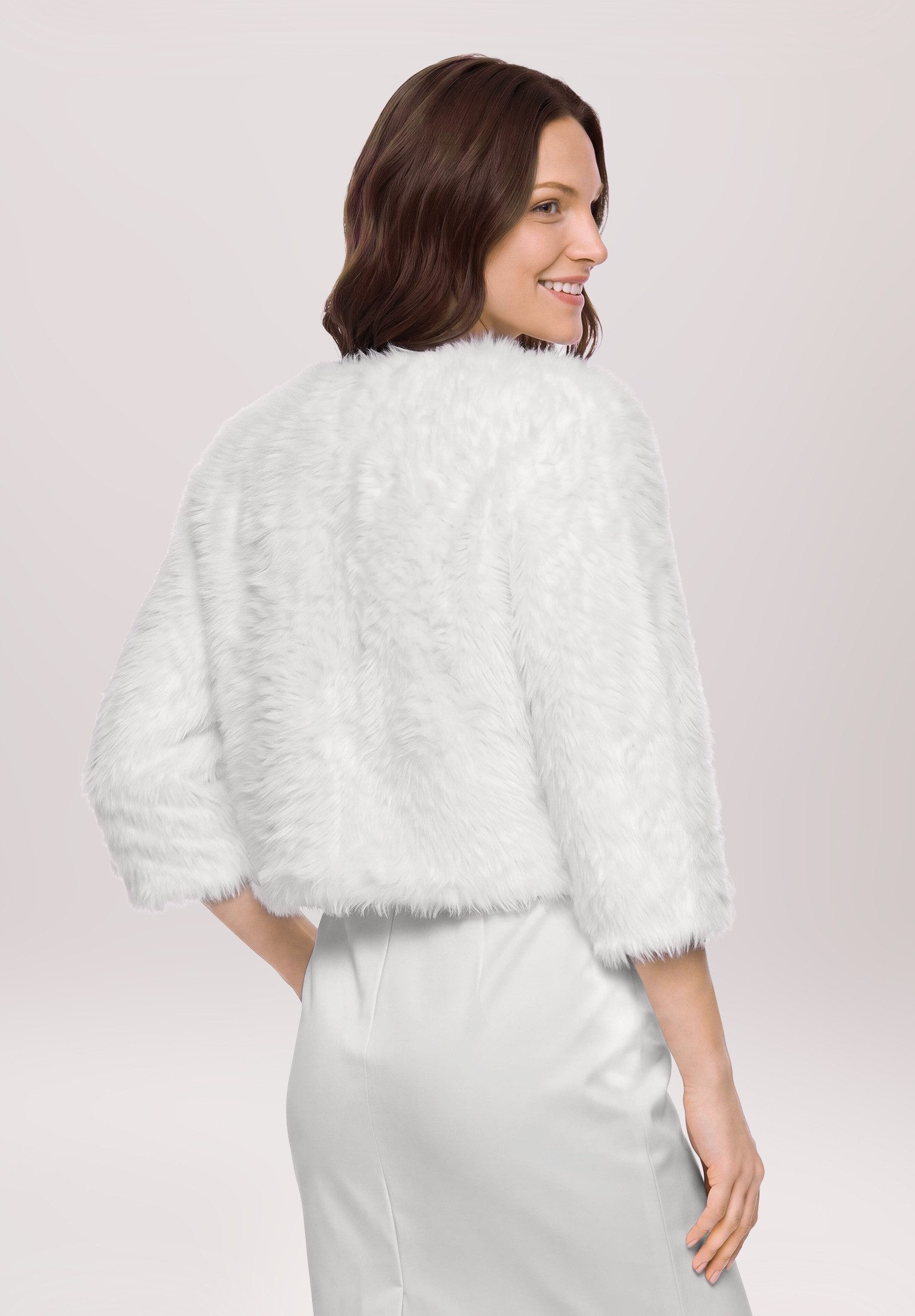 Vera Mont Strickjacke Damen mit Struktur (1-tlg) Struktur – Bild 3 von 5