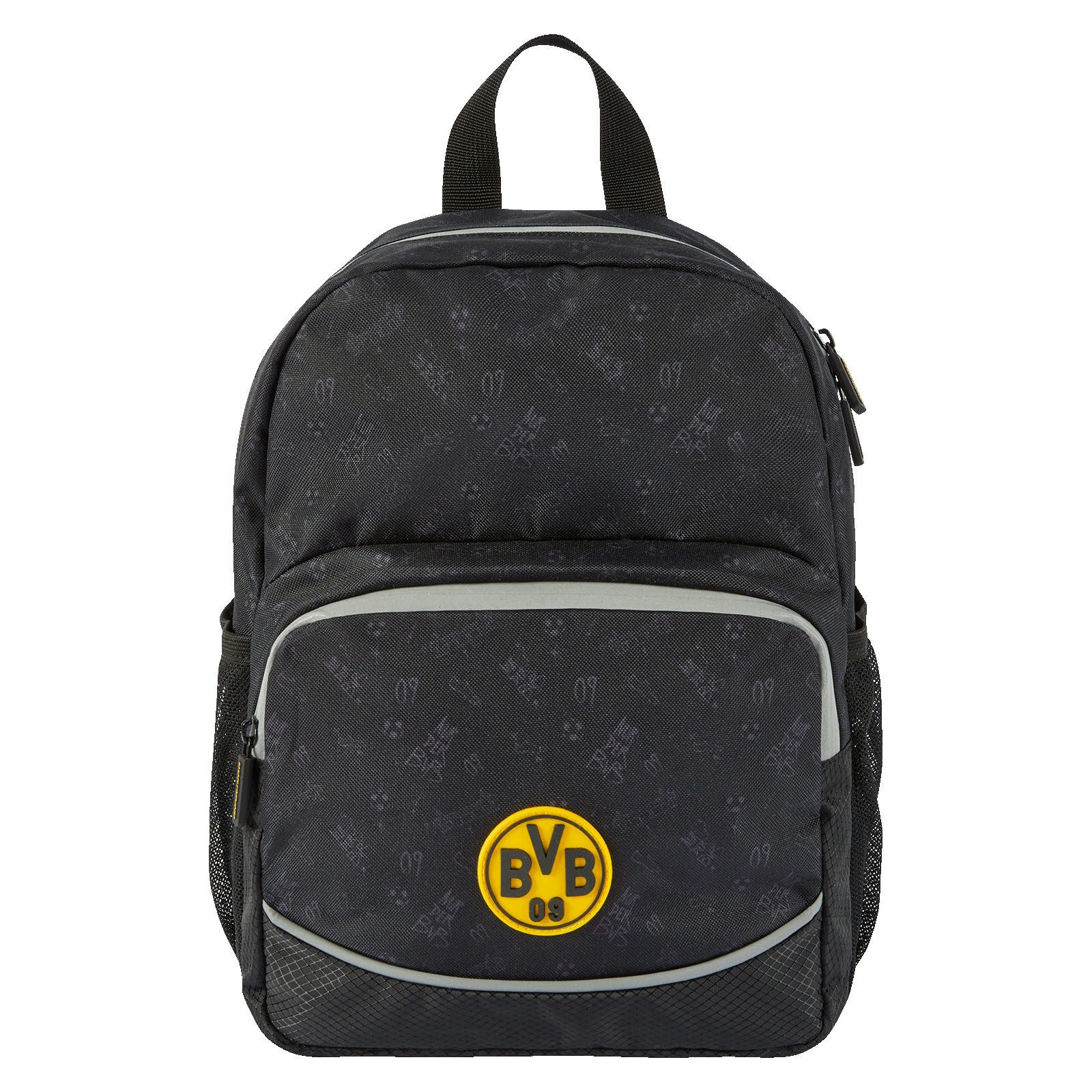 BVB Freizeitrucksack BVB Rucksack allover schwarz günstig online kaufen