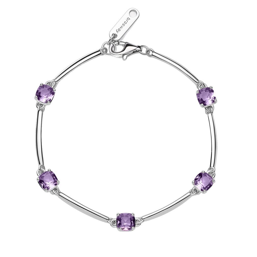 Brosway Armband Stylisches Silberarmband mit Zirkonia Fancy FMP05