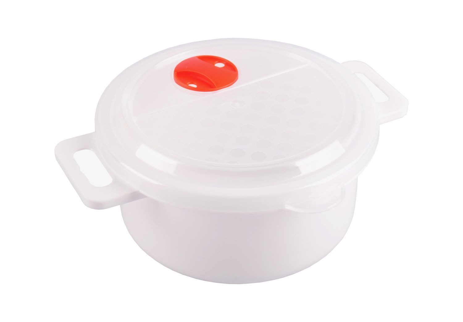 Heidrun Mikrowellenbehälter Mikrowellen Kasserolle 1,0L Mikrowellengeschirr Gefrierdose Topf, Kunststoff