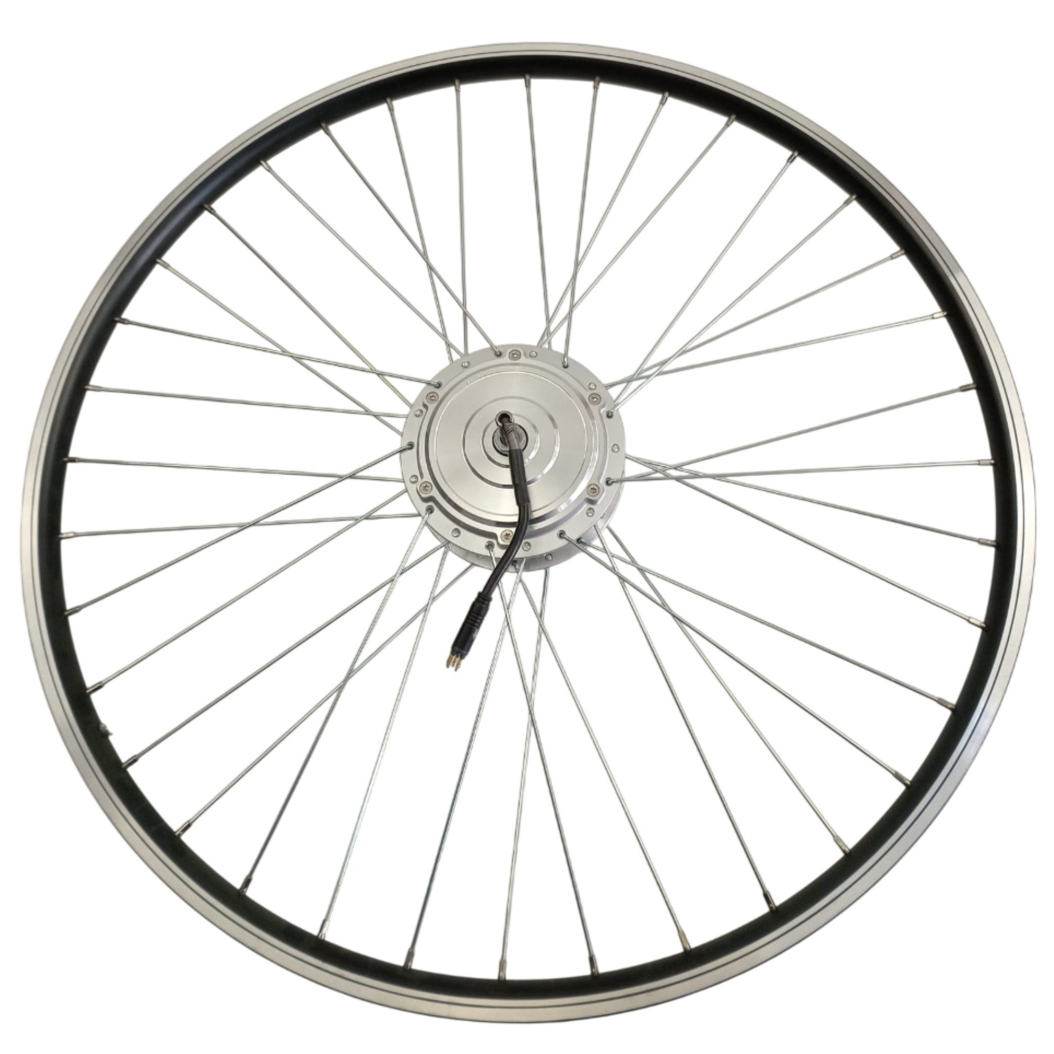 maxxi4you E-Bike Shengyi E-Bike Vorderradmotor 28 Zoll 36V 250W - Silber inkl. KB