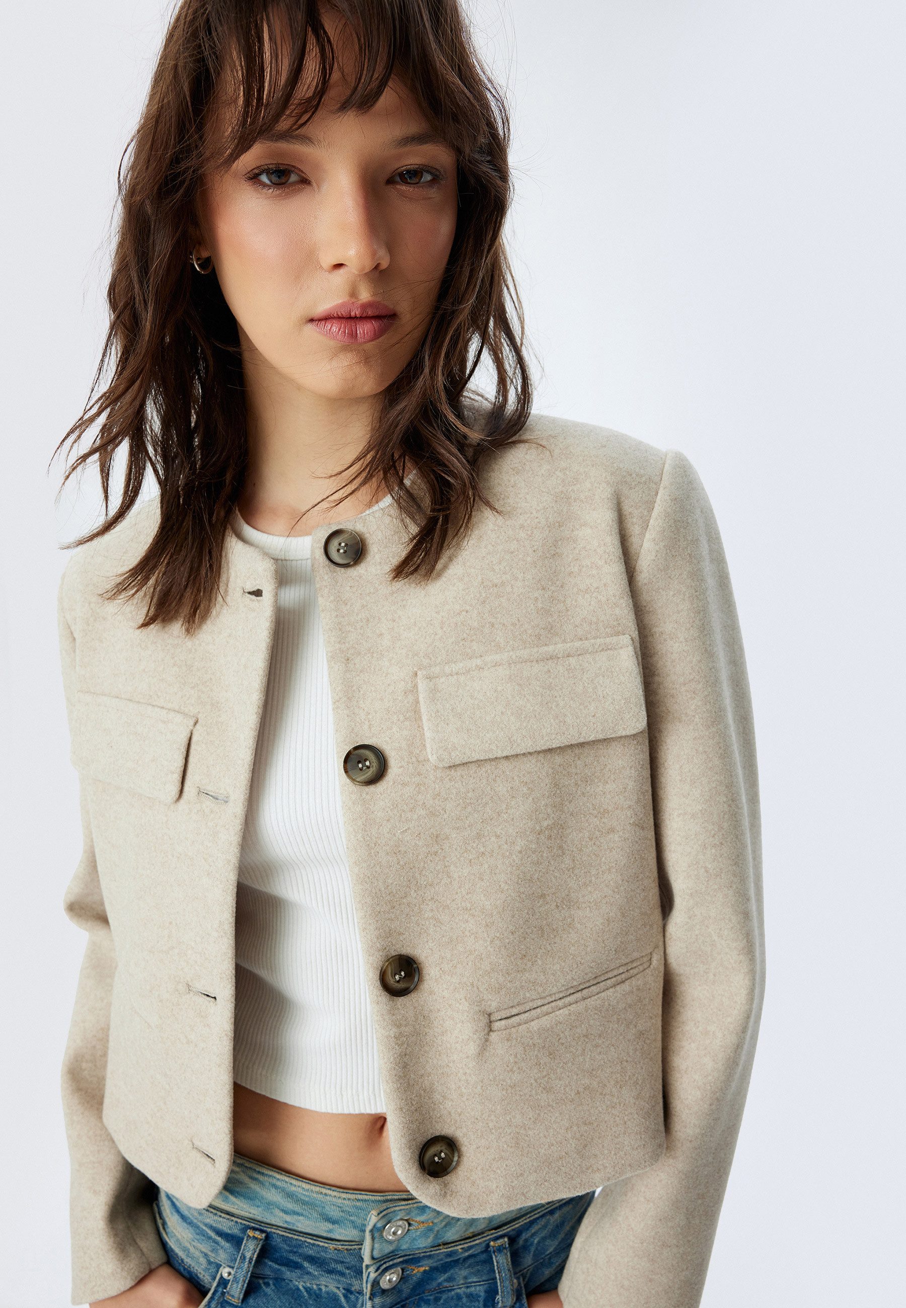 Koton Kurzjacke Regular Klassisch günstig online kaufen