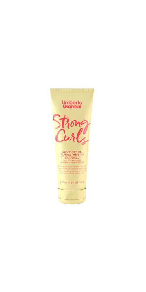Umberto Giannini Haarshampoo Umberto Giannini Strong Curls Rosemary Oil Shampoo 250ml