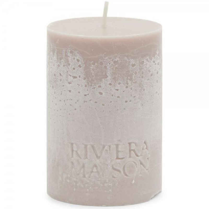Rivièra Maison Tafelkerze Kerze Pillar Candle Eco Flax (7x10cm)