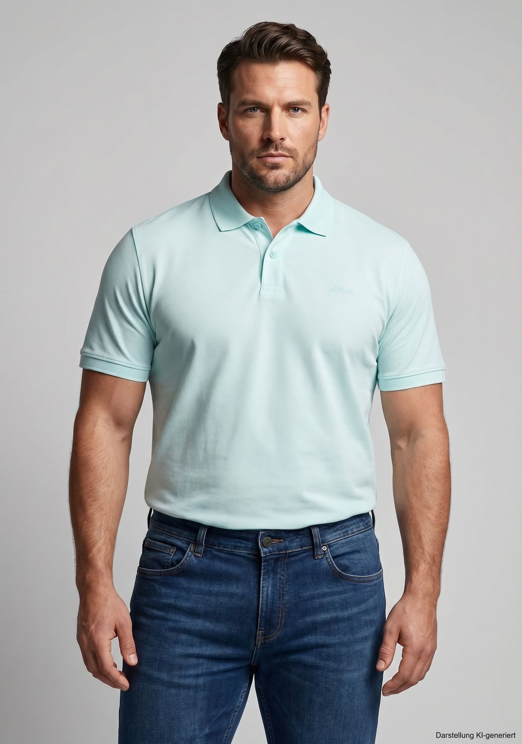 s.Oliver Poloshirt BIG SIZE proportional angepasster Schnitt für kräftige Körperformen