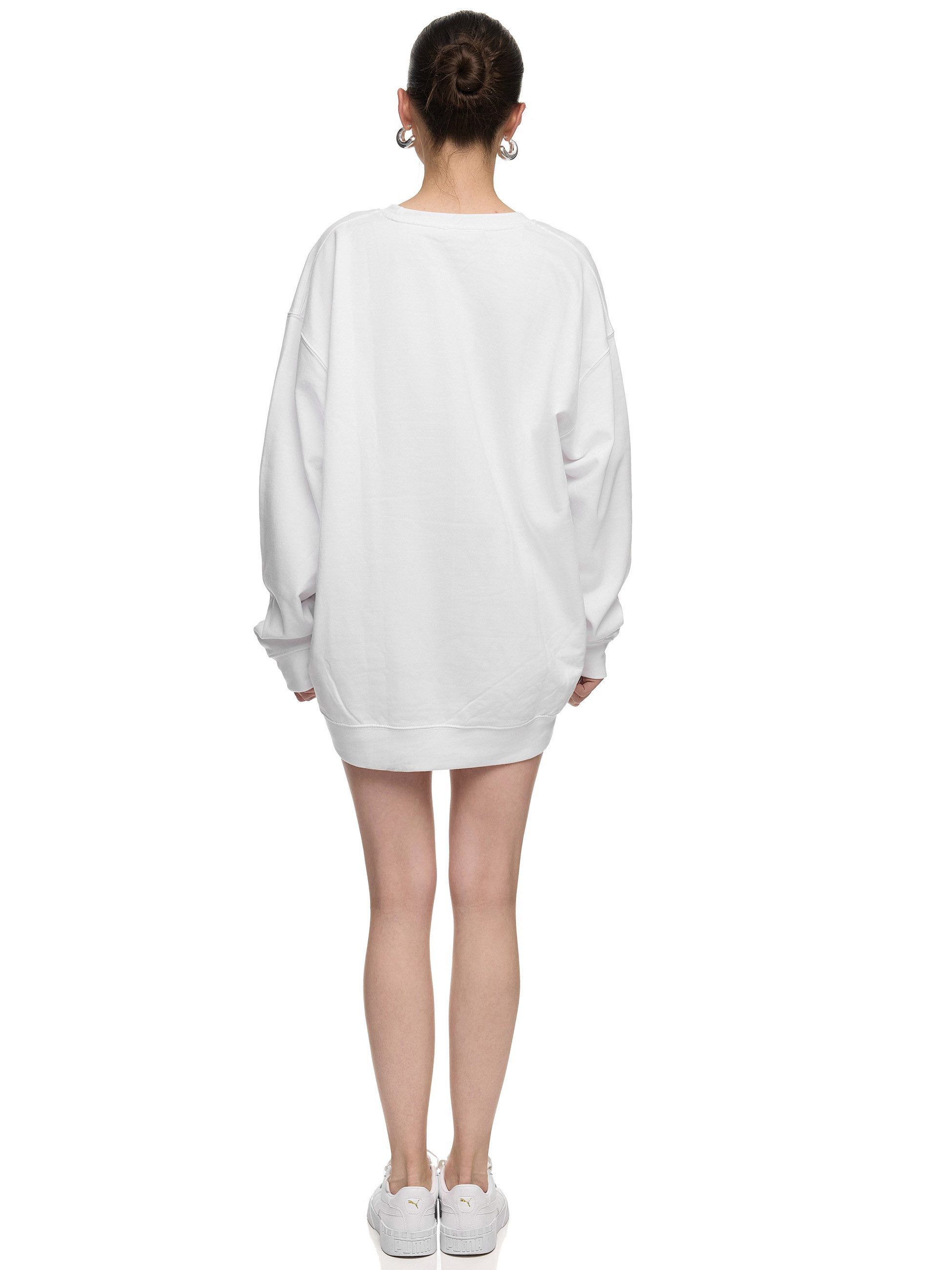 Worldclassca Sweatshirt Worldclassca Oversized Sweatshirt MOM LIFE Print Langarm Pullover Freizeit Sweatshirt