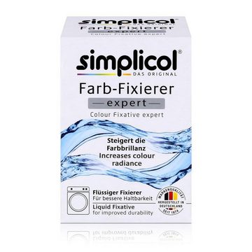 simplicol Textilfarbe Simplicol Textilfarbe expert 2x Brombeer-Rot 150g & 1x Farb-Fixierer E